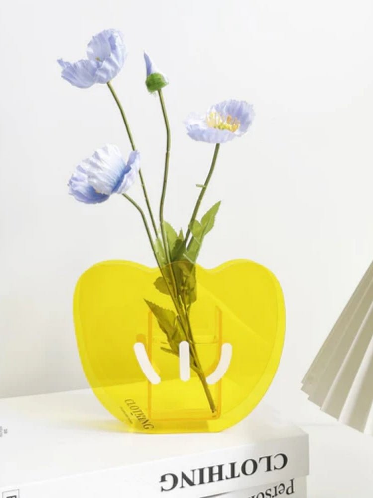 Modern Acrylic Flower Vase for Decor