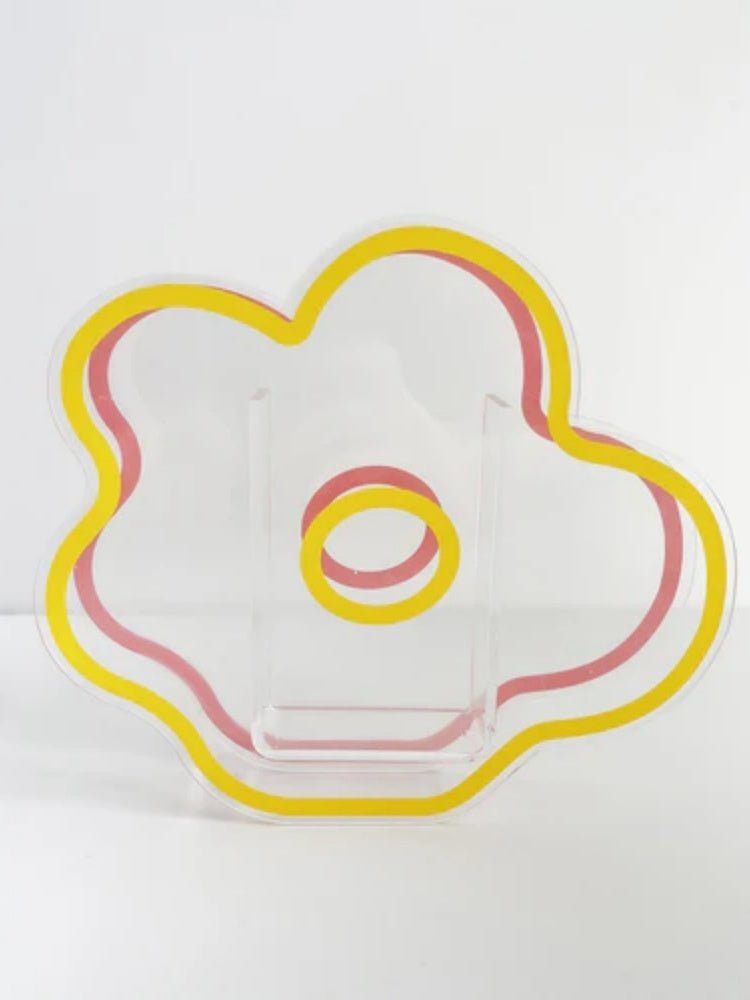 Modern Acrylic Flower Vase for Decor
