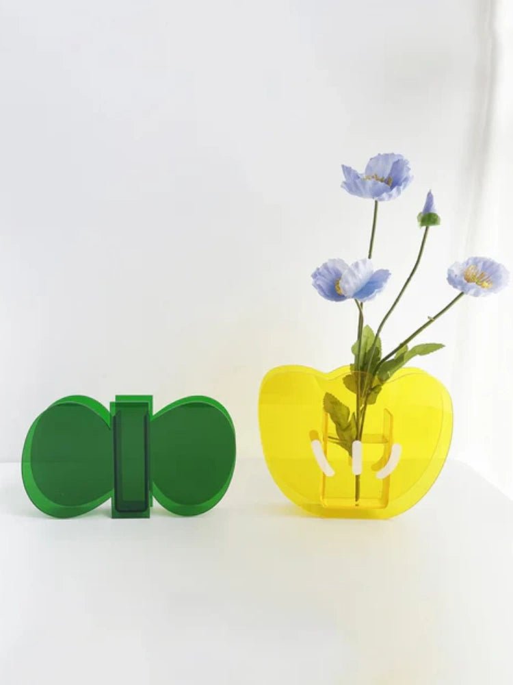 Modern Acrylic Flower Vase for Decor