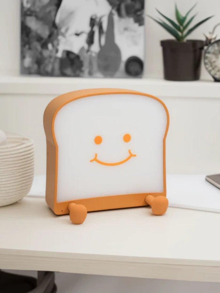 Toast Cute Night Lamp & Phone Stand Holder
