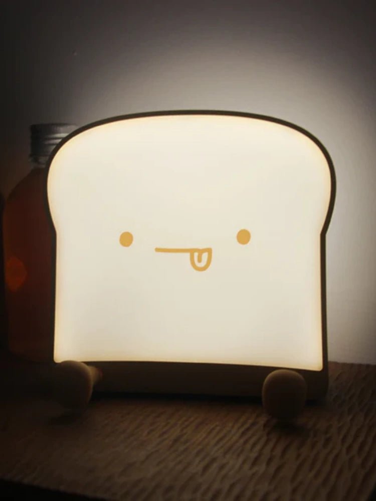 Toast Cute Night Lamp & Phone Stand Holder