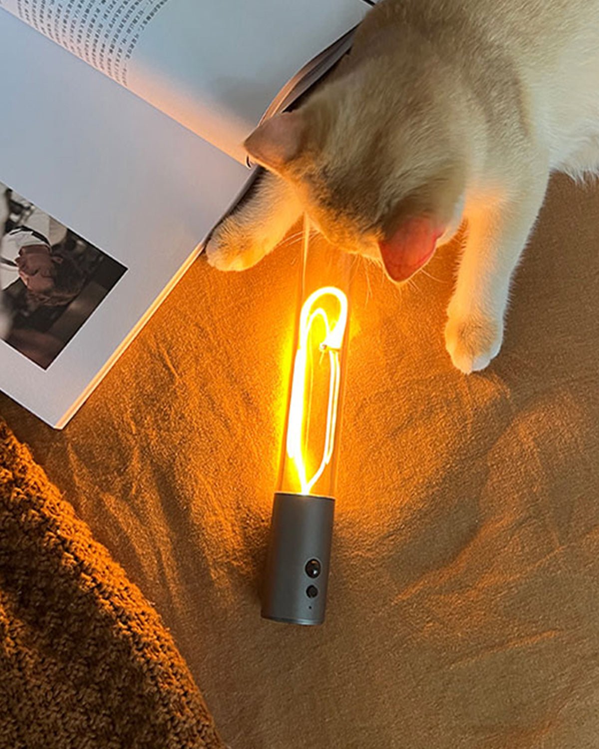 Portable Night Light with Sensor