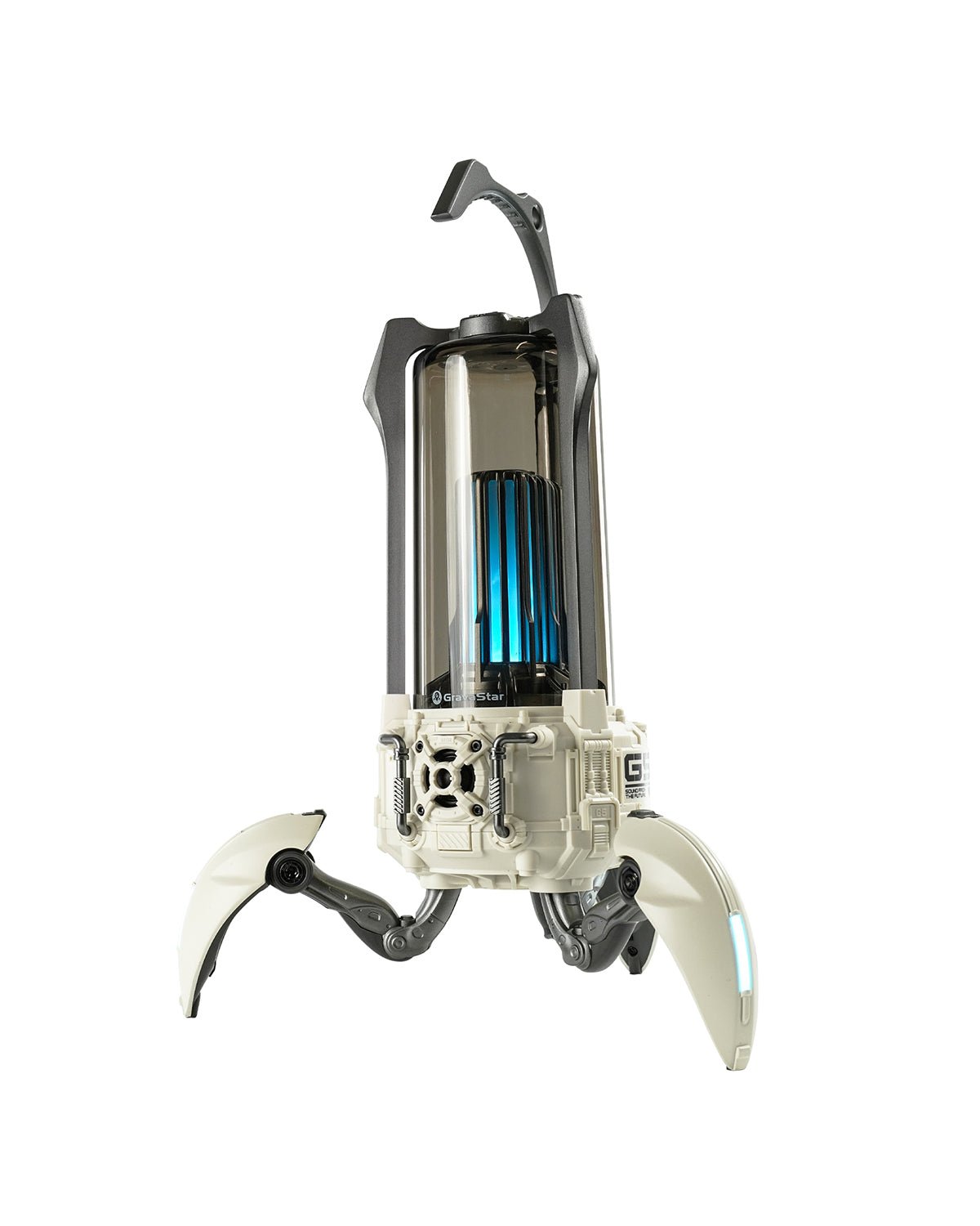 Mecha-inspired portable Bluetooth speaker with RGB lights