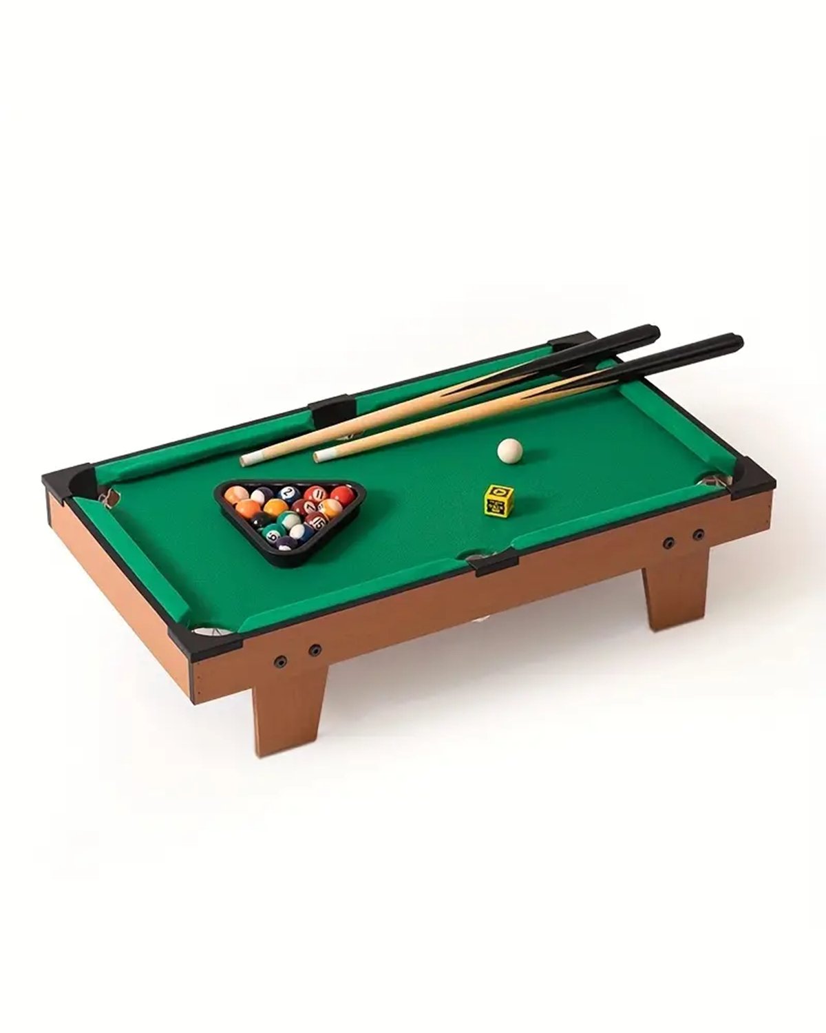 Mini Tabletop Pool Table Compact Party Game Fun NOVI BOX