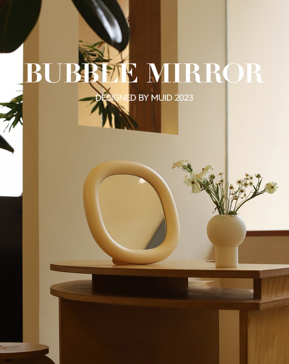 Small Round Mirror for Makeup & Decor