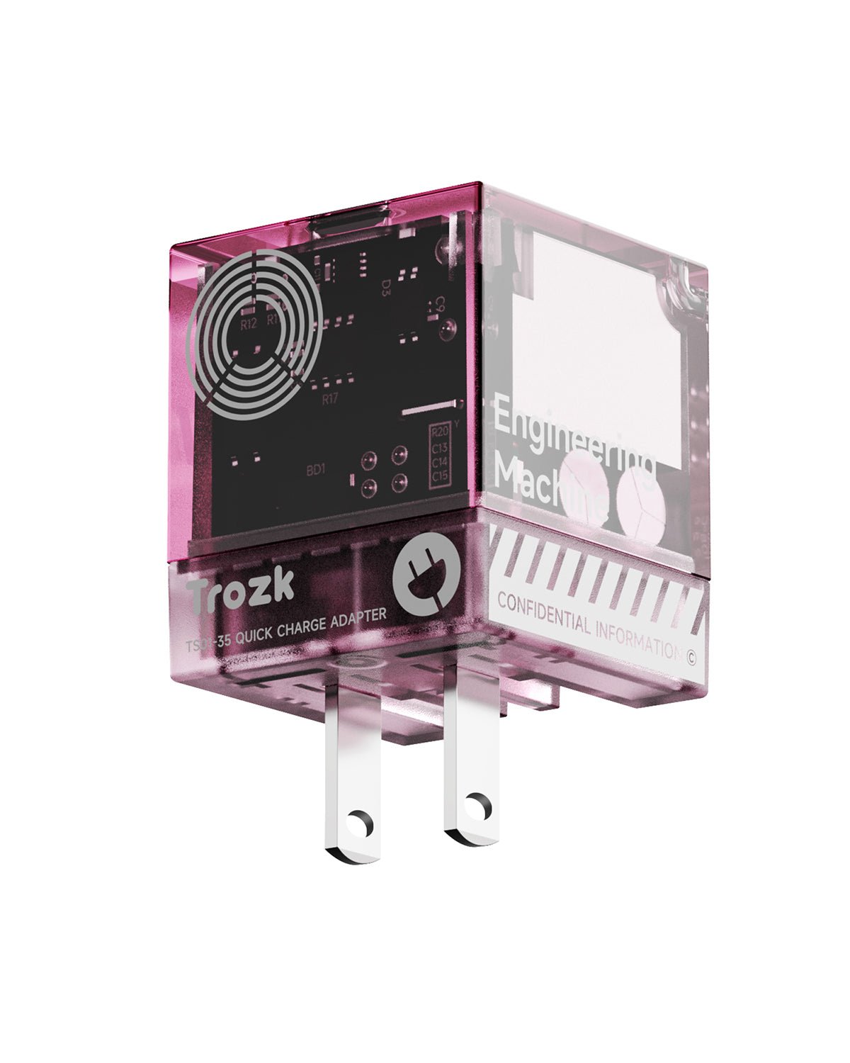 Type C Transparent Charging Adapter