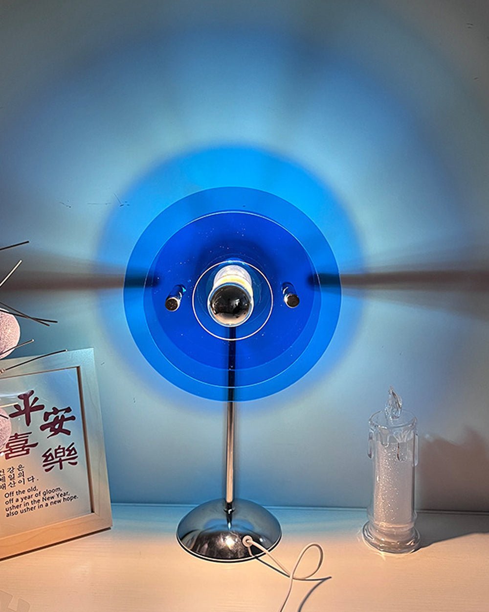 180-Degree Adjustable Projection Table Lamp