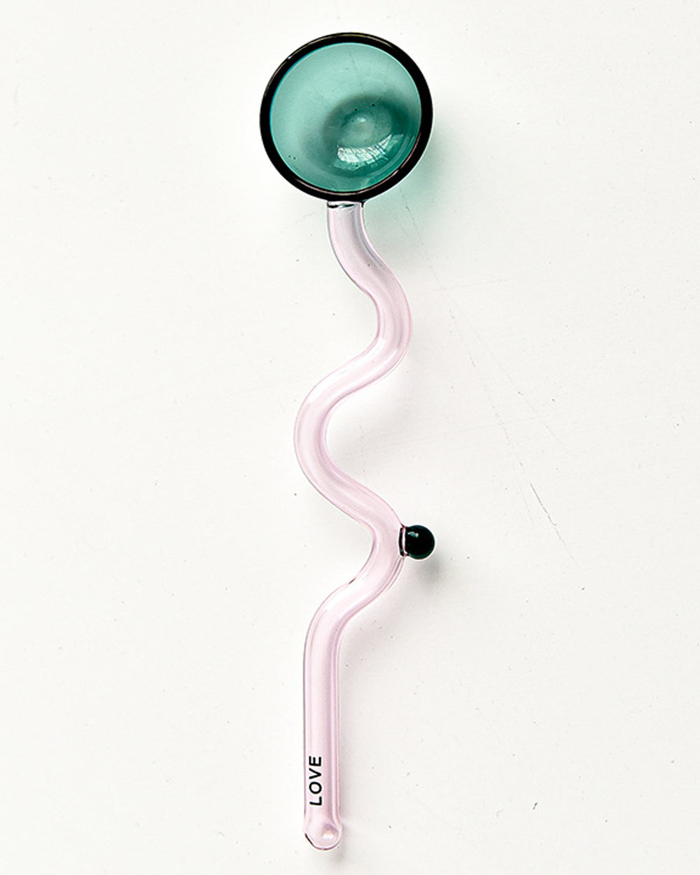 Candy-Styled Glass Spoon