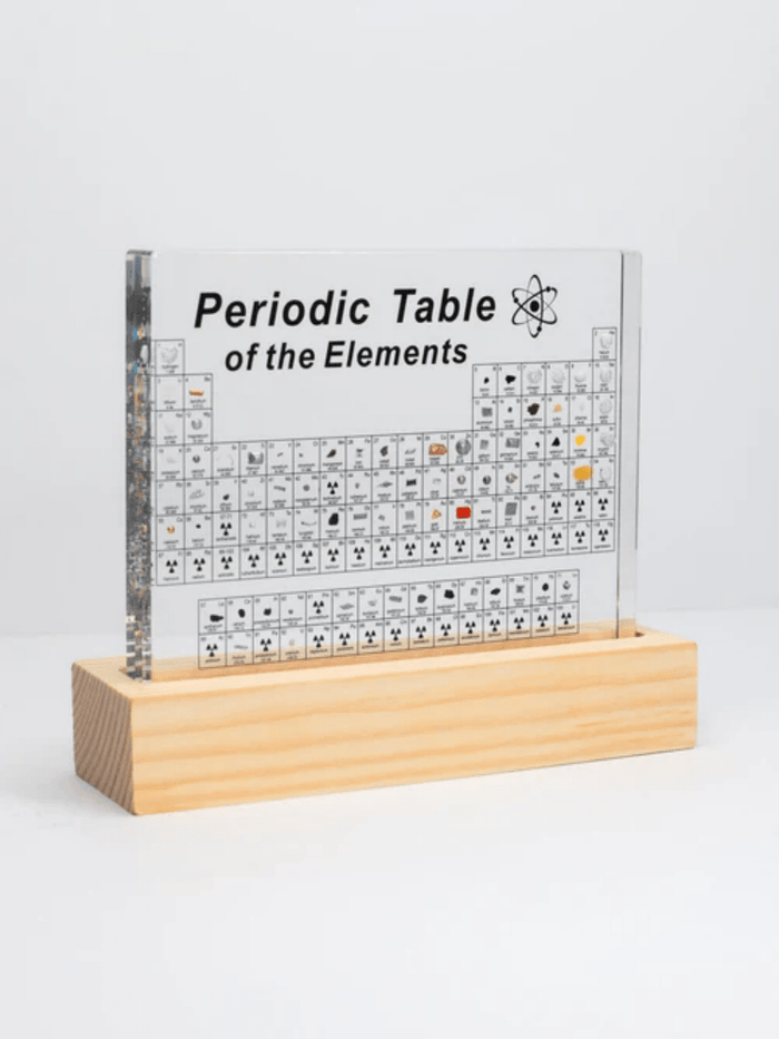 Periodic Table with Real Elements | NOVI BOX