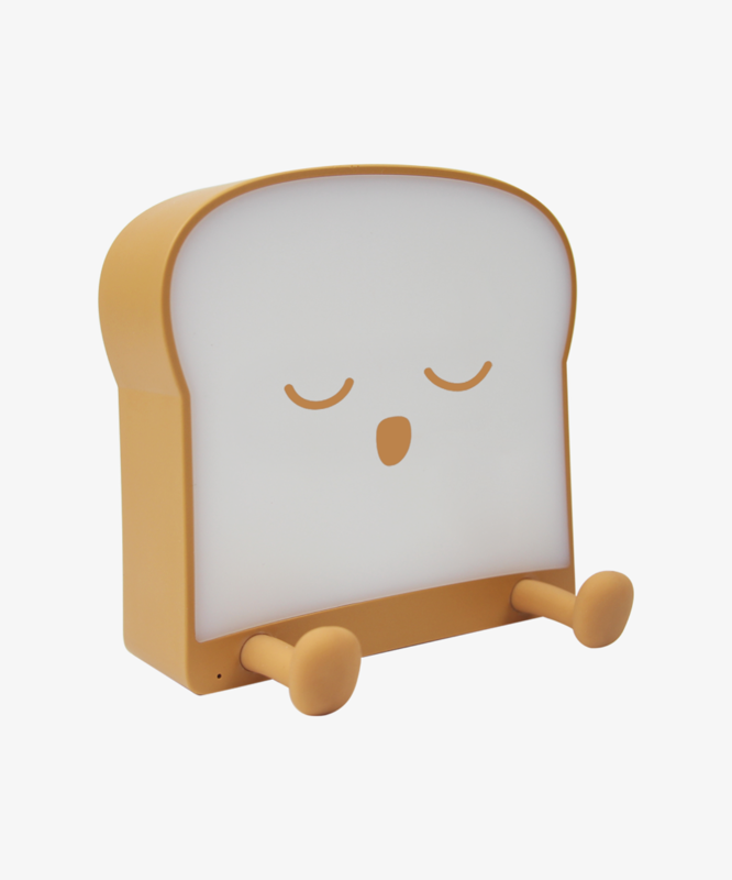 Toast Cute Night Lamp & Phone Stand Holder