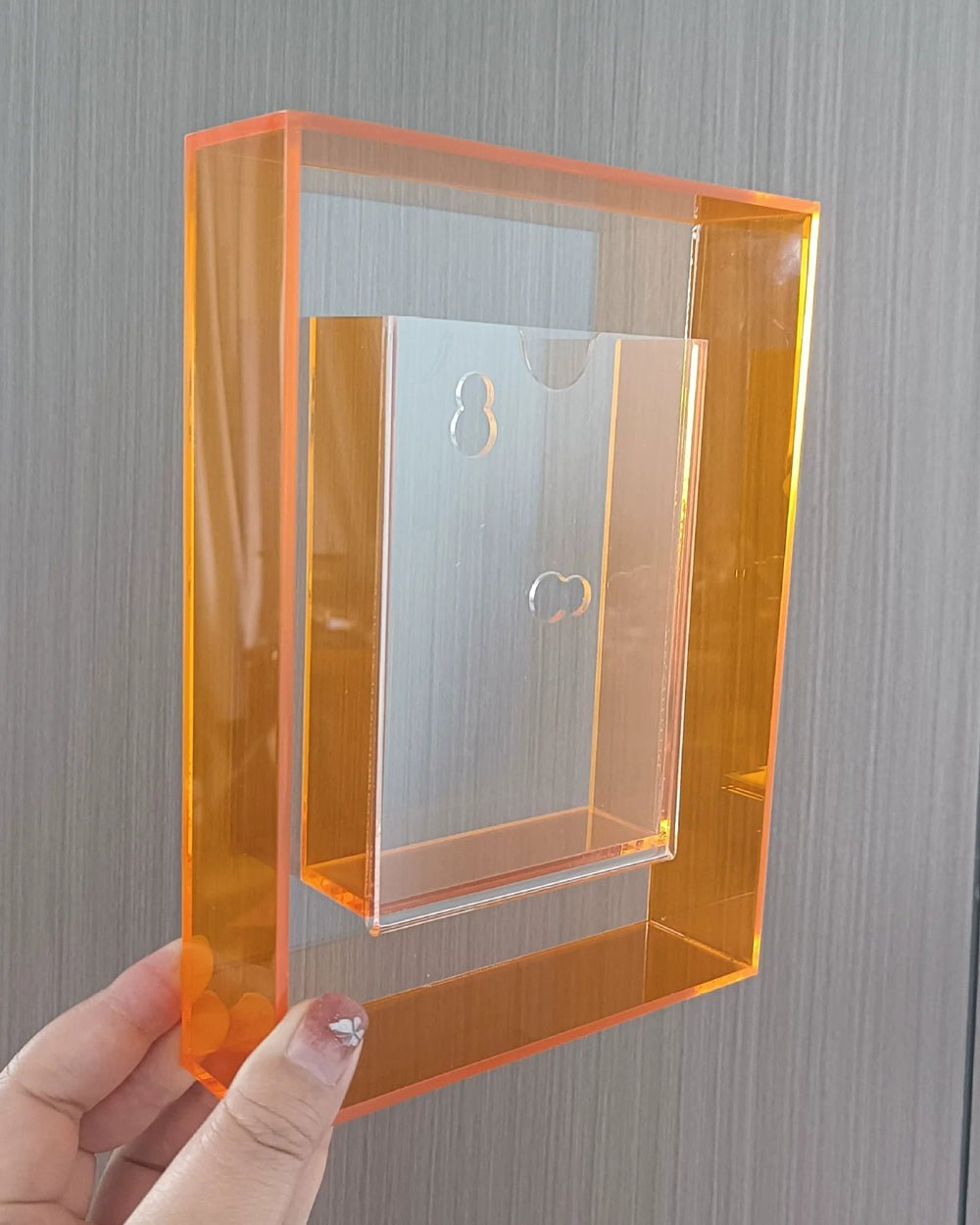 Acrylic Transparent Photo Frame