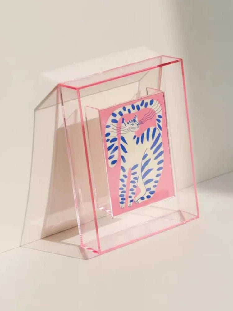 Acrylic Transparent Photo Frame