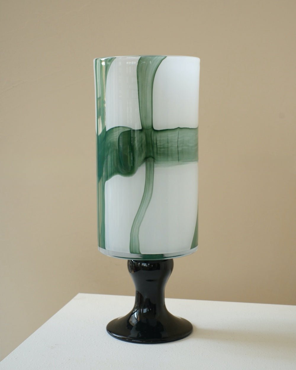 Antique-Style Glass Vase