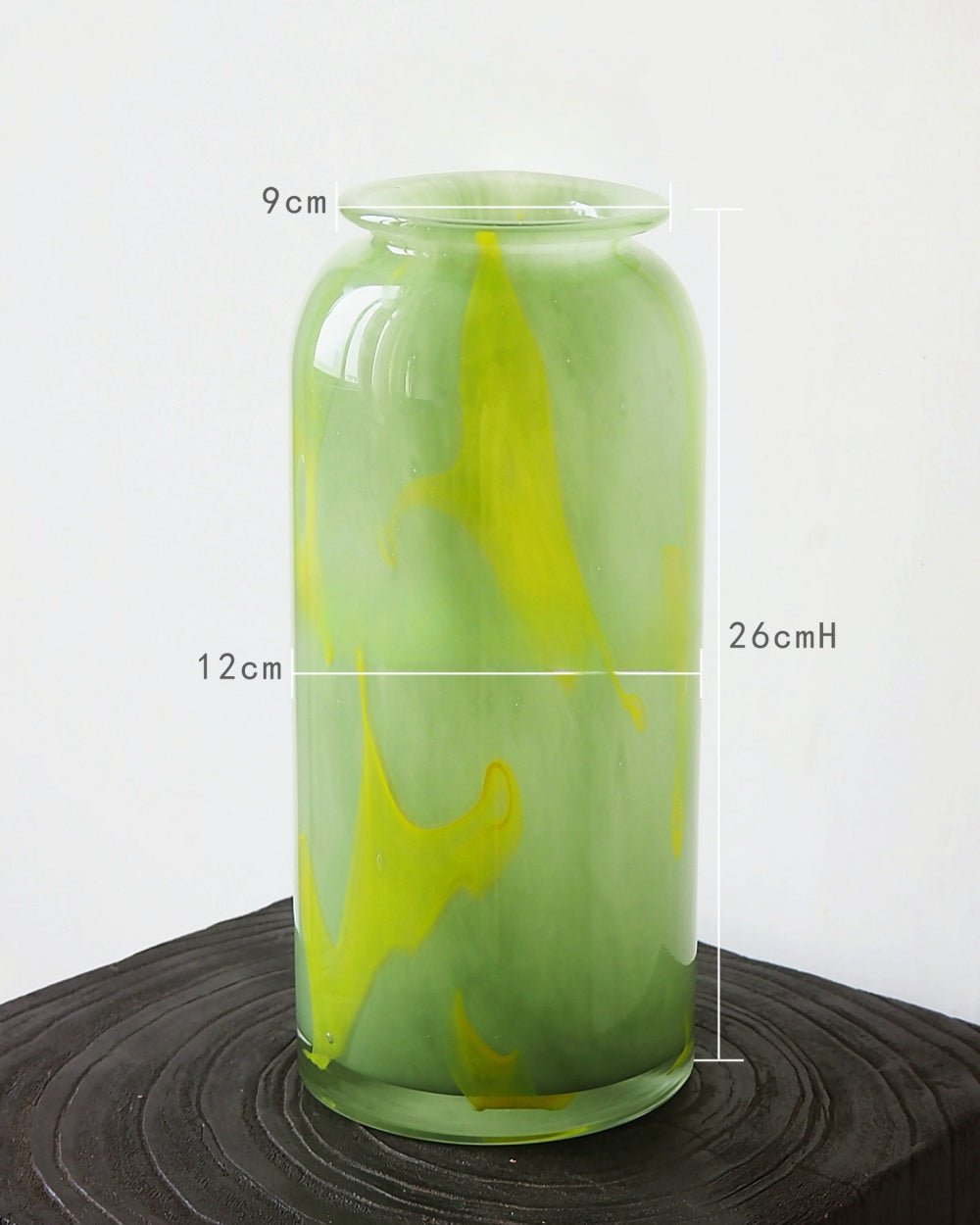 Antique-Style Glass Vase