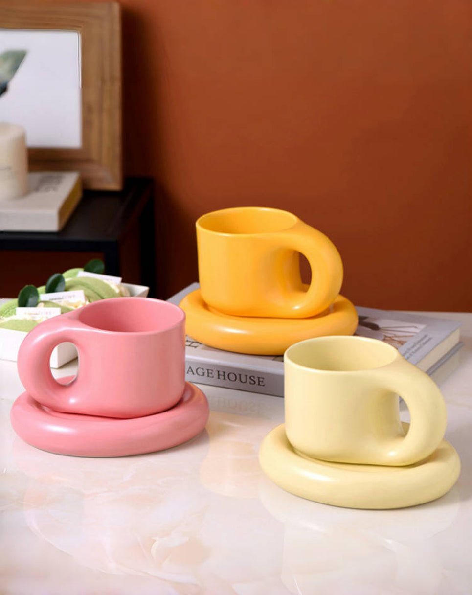 Chubby Mug Ceramic Coffee Cup