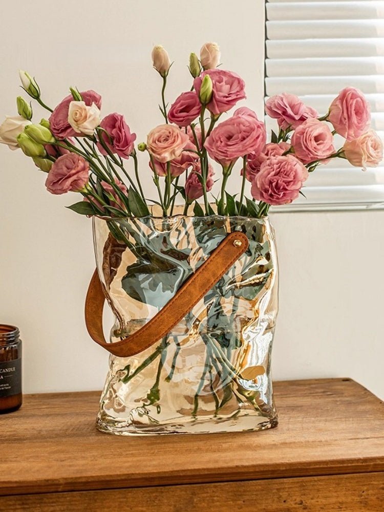 Creative Handbag Vase for Home Decor