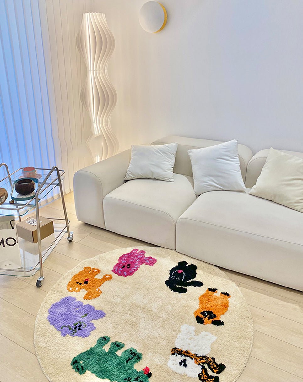 Cute Random Rugs Cute Rug for Rooms & Welcome Mat | NOVI BOX