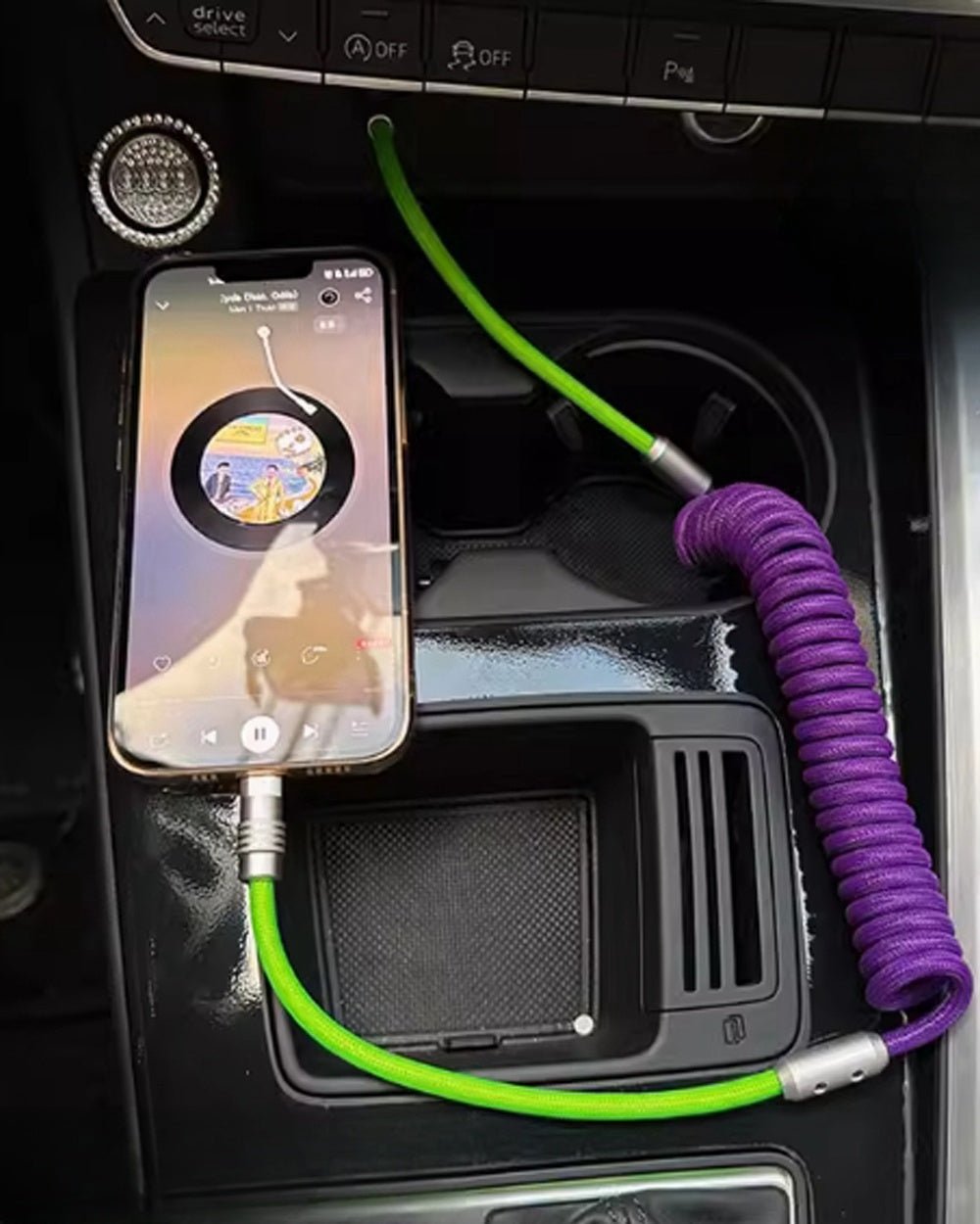 Dual-Color Woven Fast Charging Cable