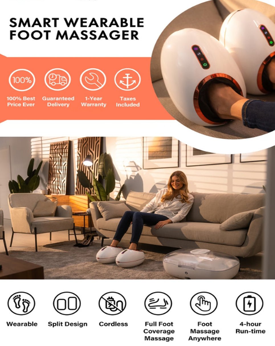 Foot Massager for Home Spa with Heat