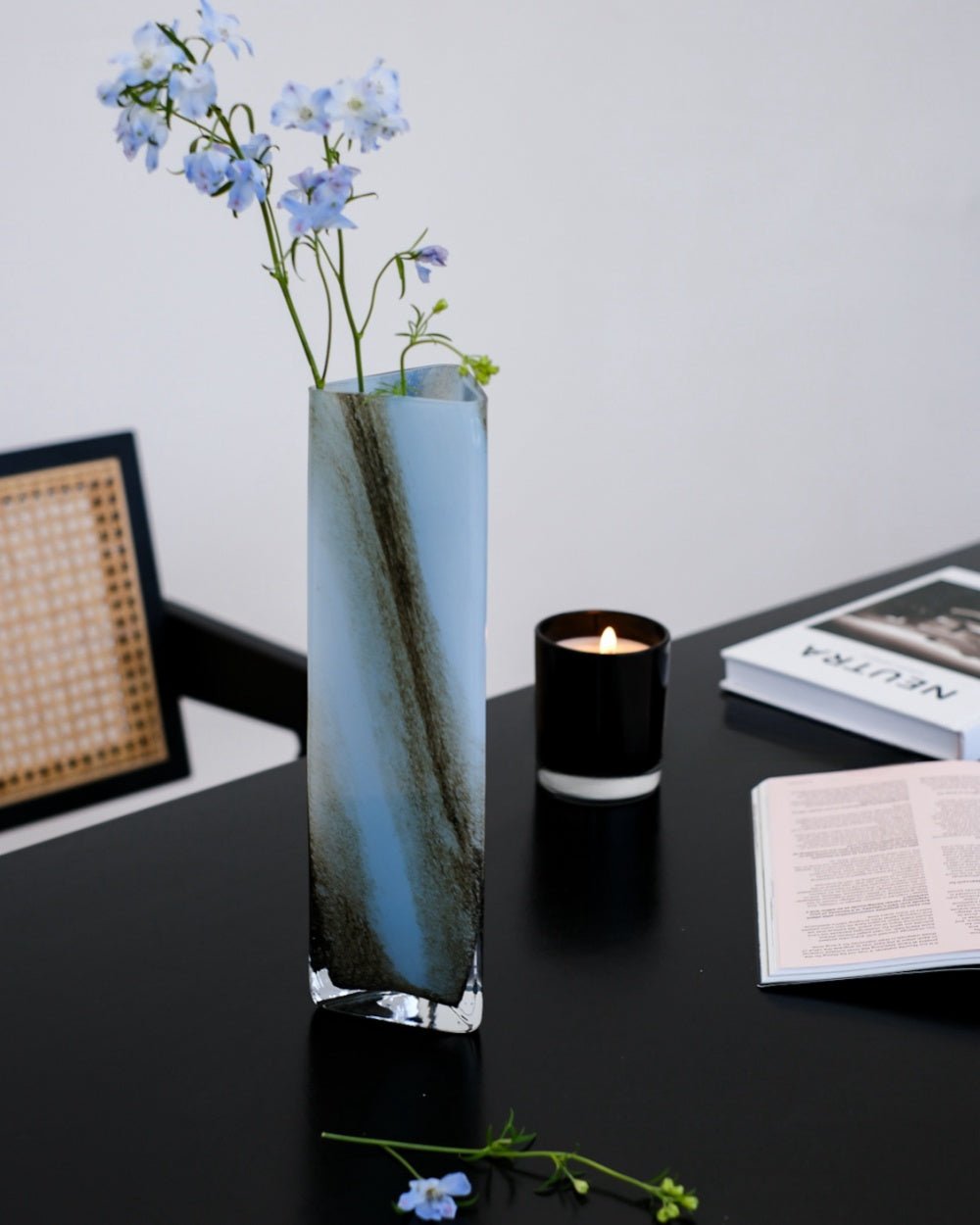 Handcrafted Gradient Vase with Modular Design