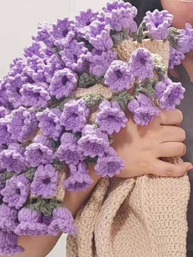 Handmade Flower Blanket – Cozy, Colorful & One-of-a-Kind
