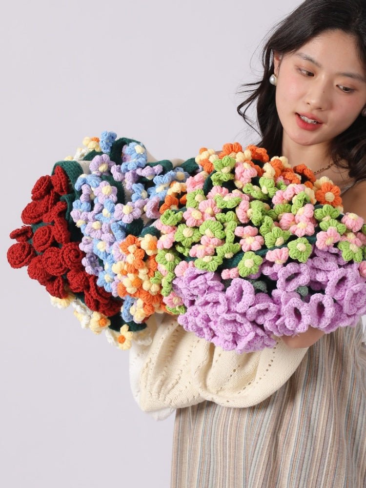Handmade Flower Blanket – Cozy, Colorful & One-of-a-Kind