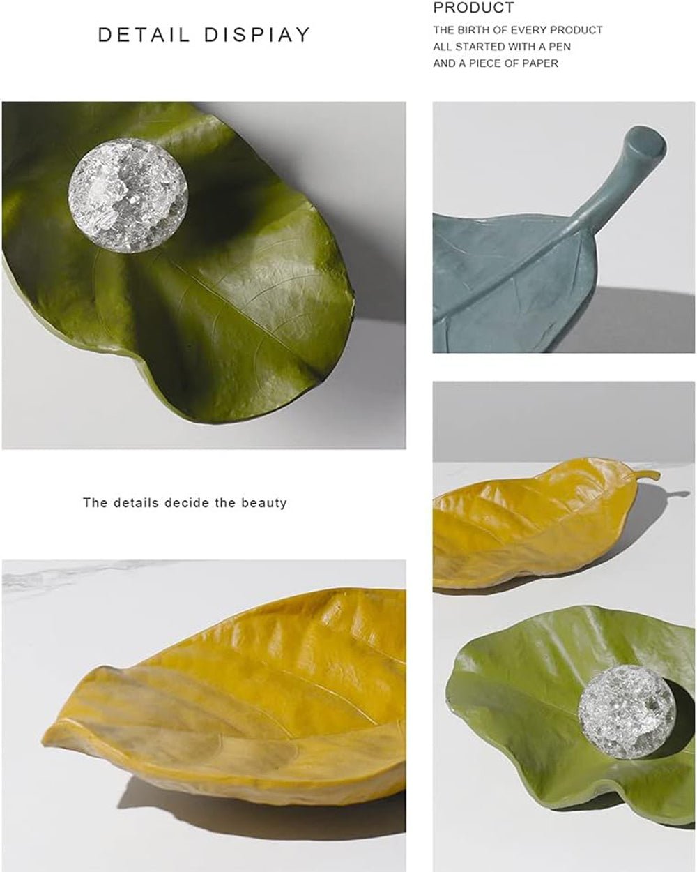 Leaf-Shaped Fruit Tray