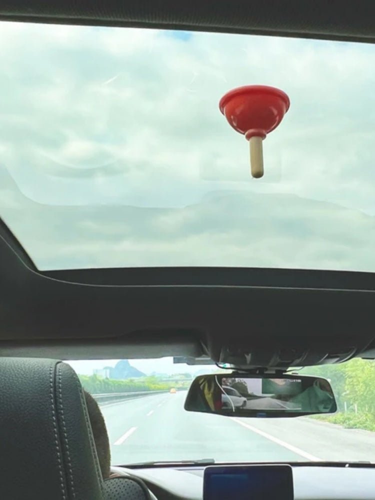 Mini Plunger-Shaped Car Diffuser for On-the-Go