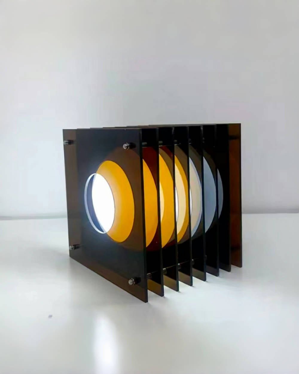 Modern Layered Acrylic Light