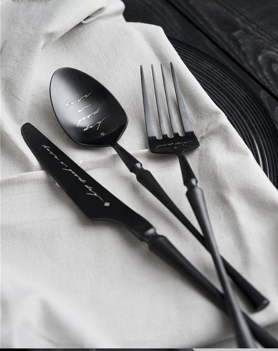 Modern Stainless Steel Cutlery Set