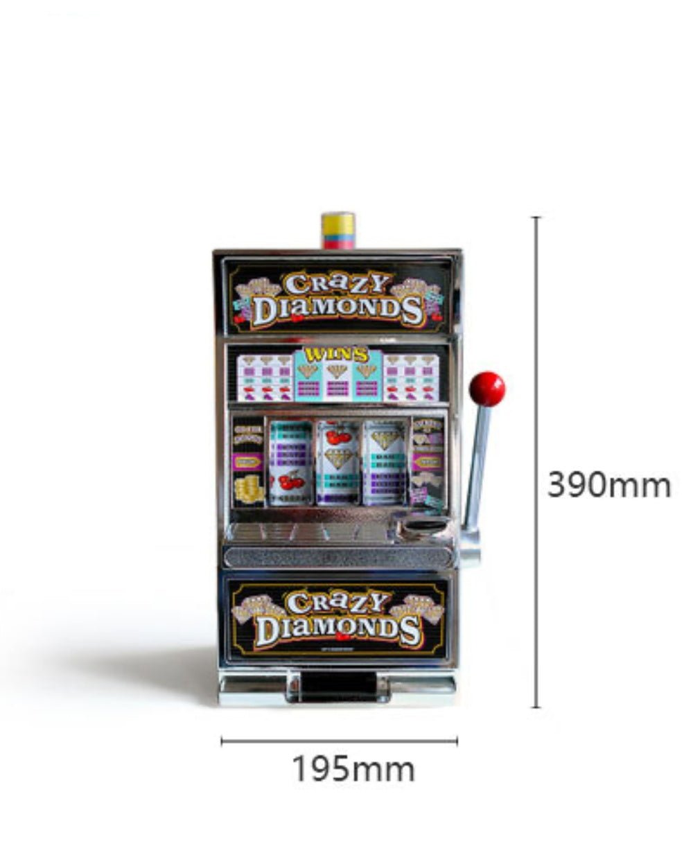 Slot Machine-Style Piggy Bank