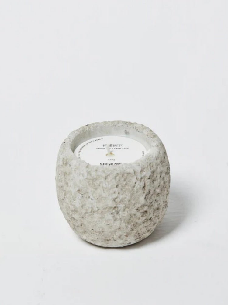 Stone Scented Candle Decoration