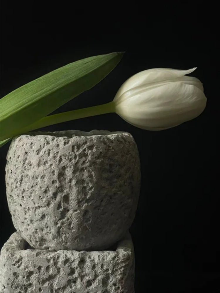 Stone Scented Candle Decoration
