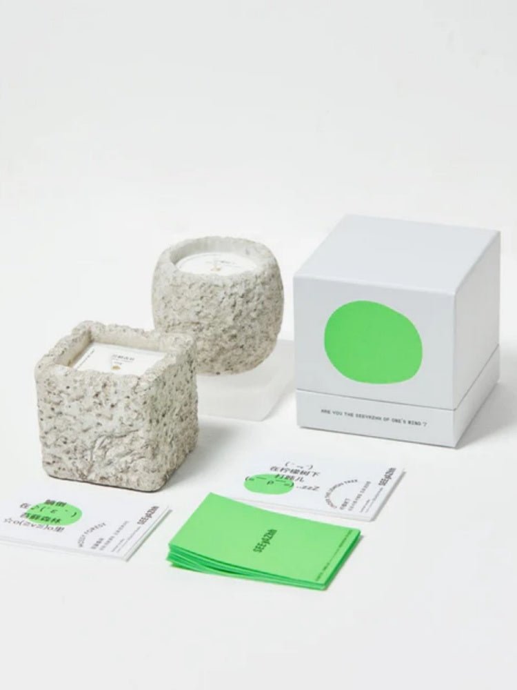 Stone Scented Candle Decoration