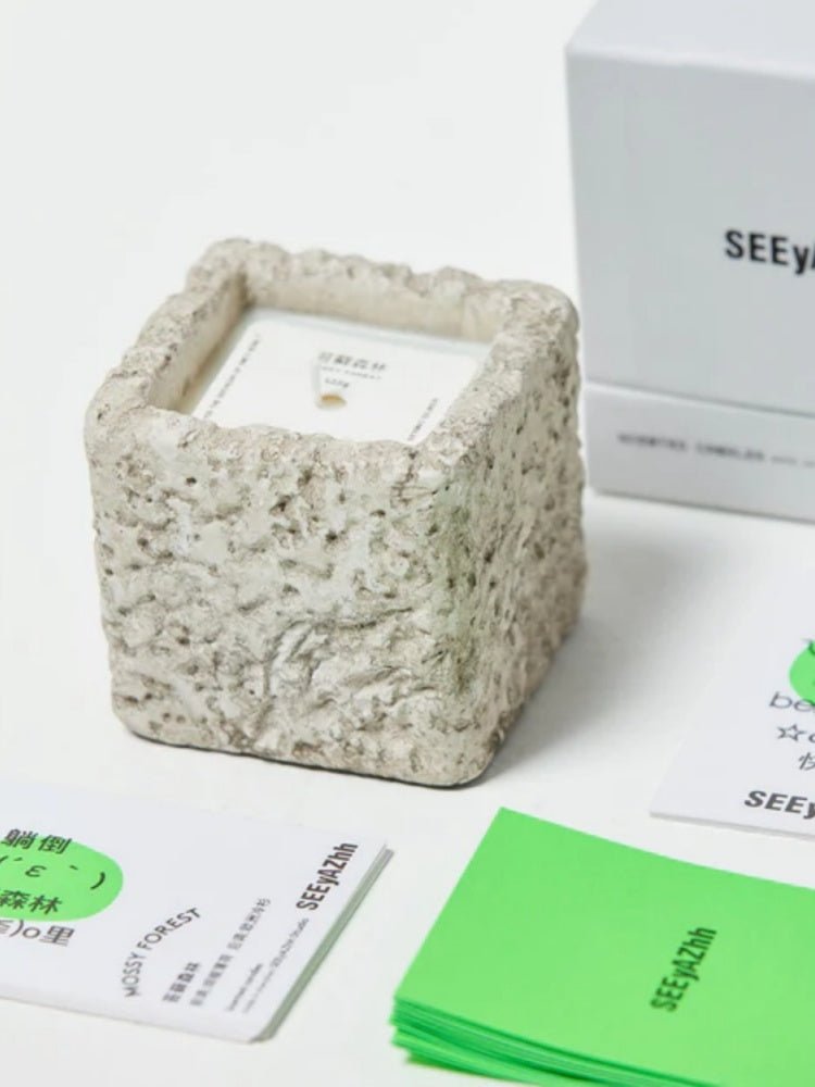 Stone Scented Candle Decoration