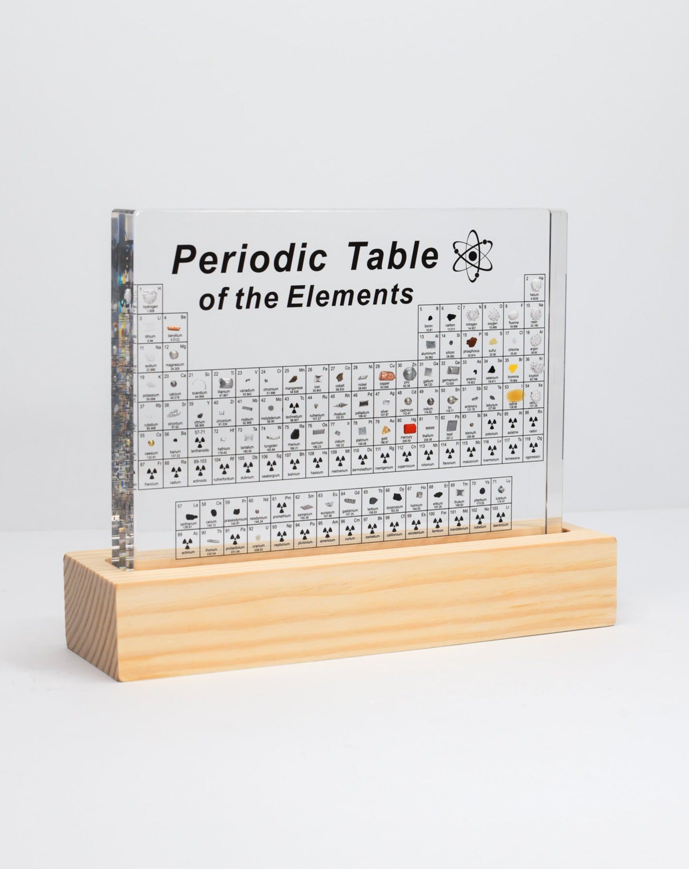 3D Acrylic Periodic Table Decoration