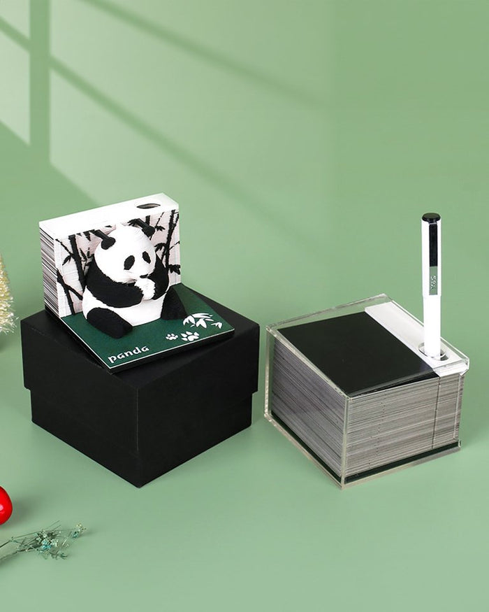 Creative 3D Panda Memo Pads | NOVI BOX