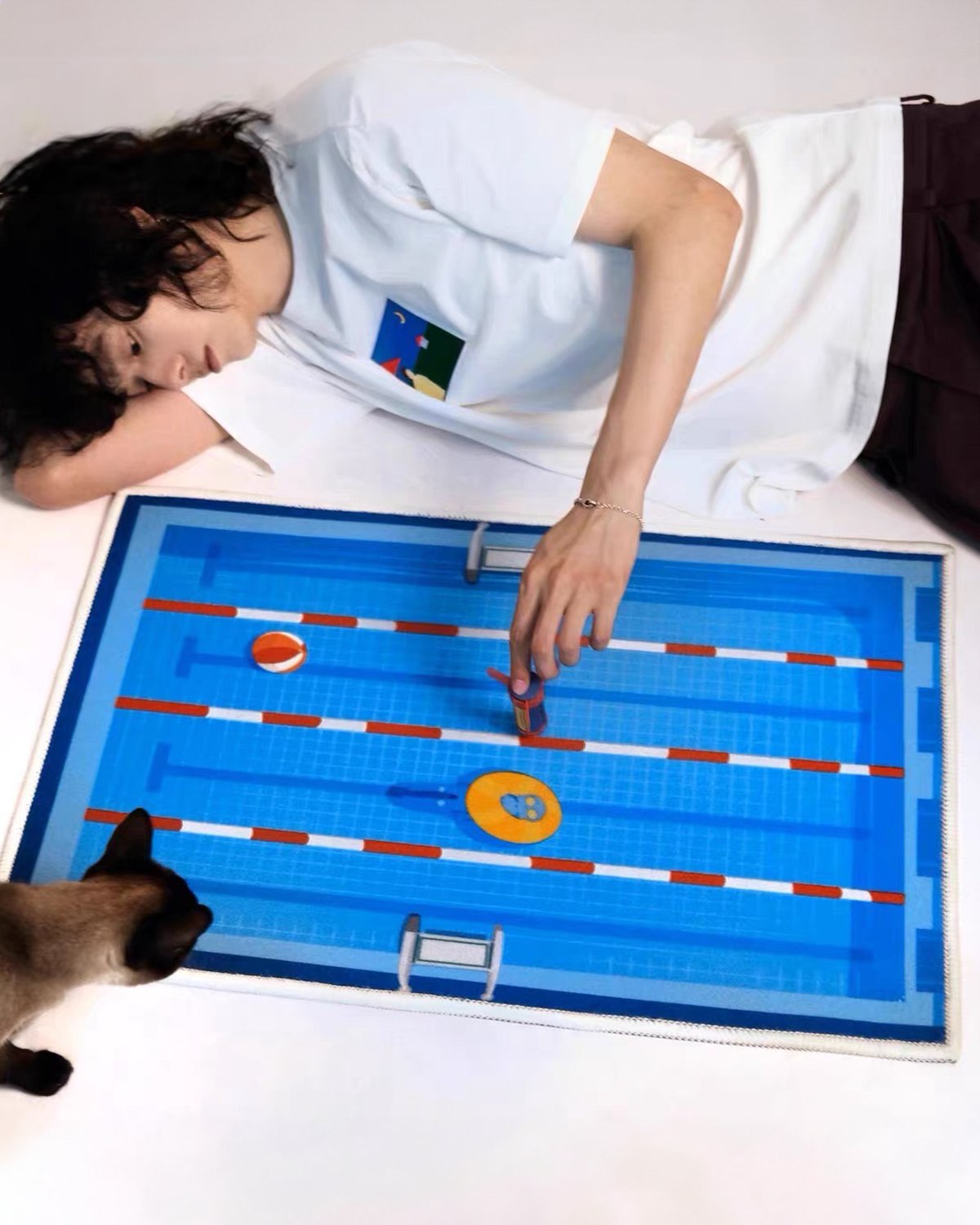 Round Pool Plush Rug: Creative, Cozy for Every Room | NOVI BOX