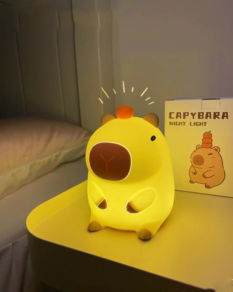 Capybara silicone night lamp