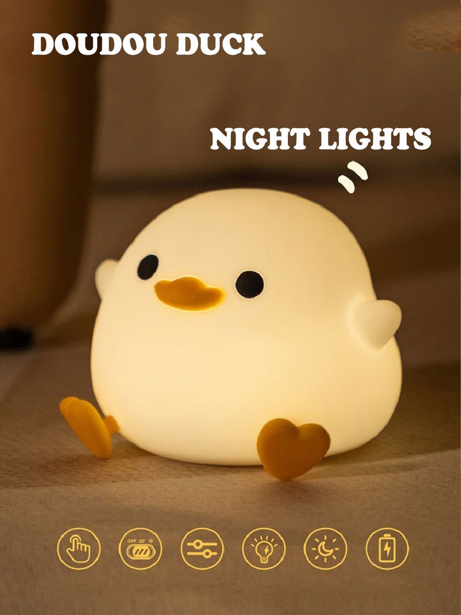 Cute Bean Quack Table Lamp