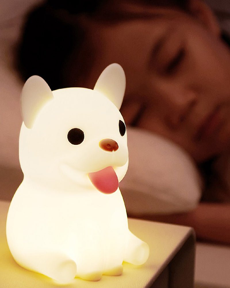 French Bulldog silicone night lamp