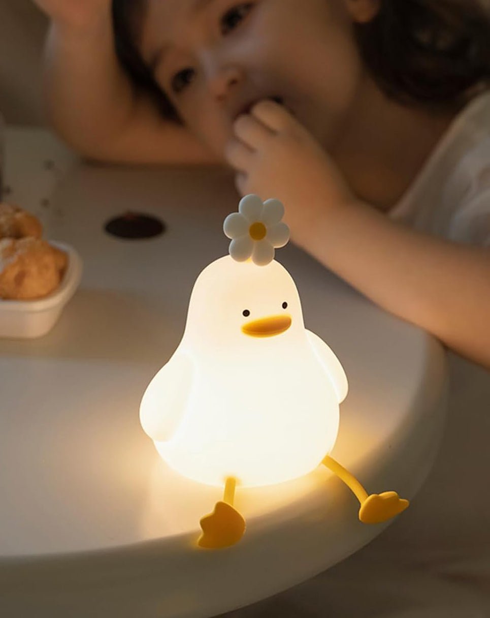 Duck Night USB Light LED Bedroom Lamp Phone Holder