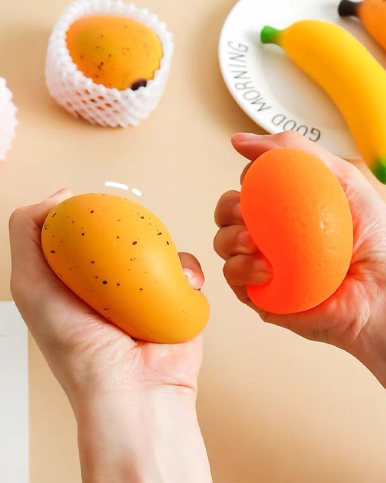 Fruit Squishy Stress Relief Toy NOVI BOX - Main Image