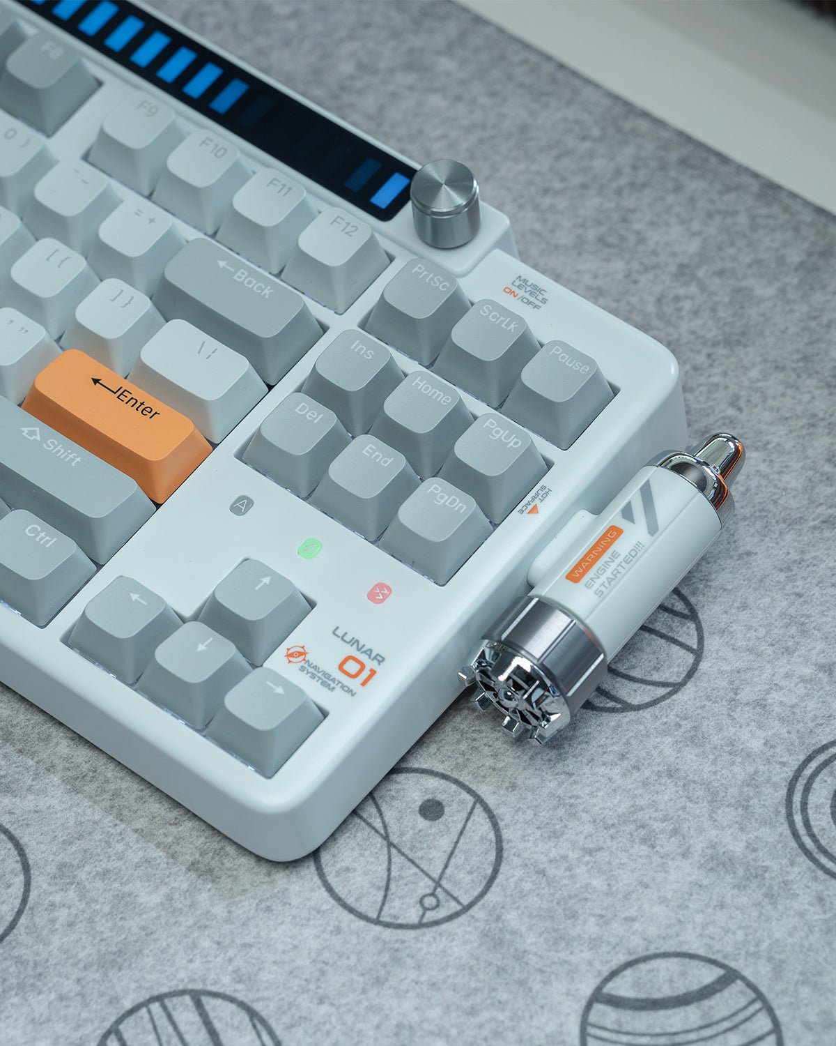 Mechanical Keyboard with Luminous Keys
