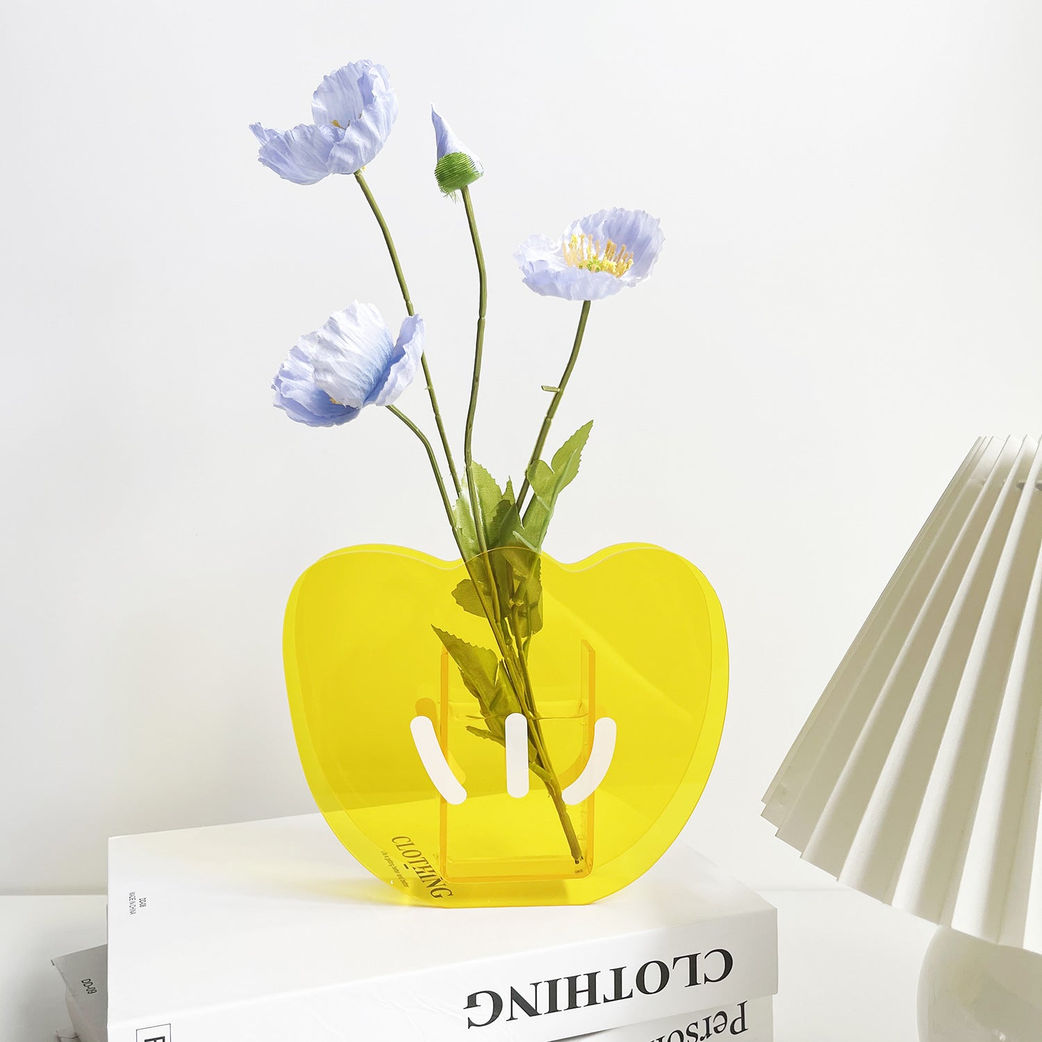 Modern Acrylic Flower Vase for Decor