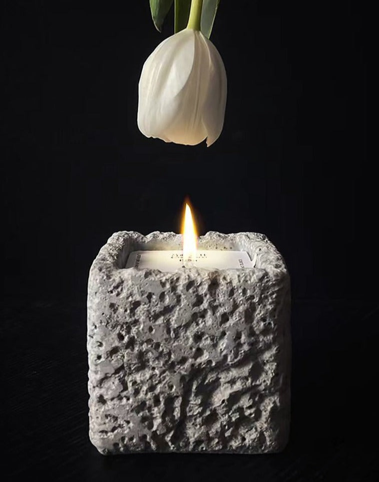 Stone Scented Candle Decoration