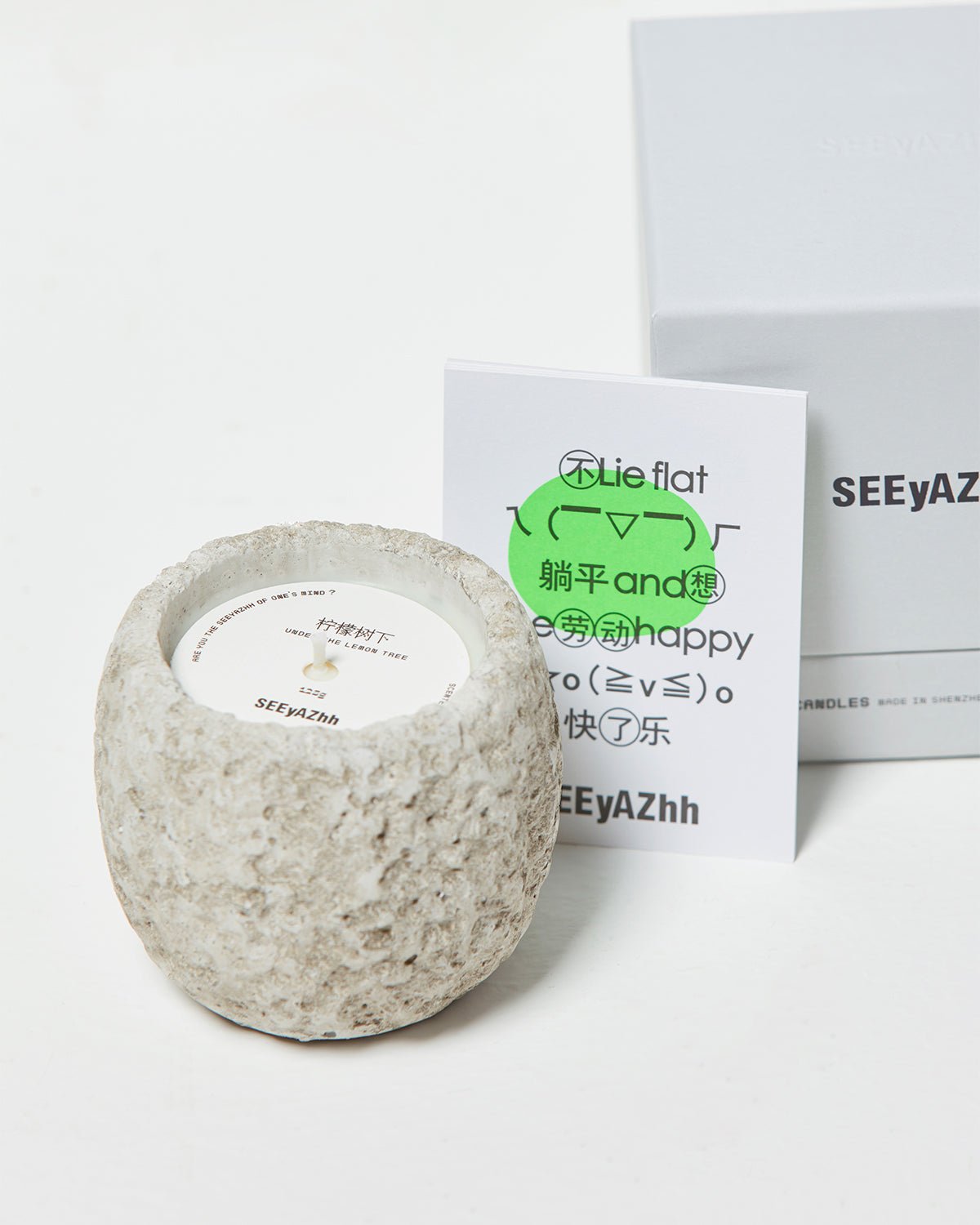 Stone Scented Candle Decoration