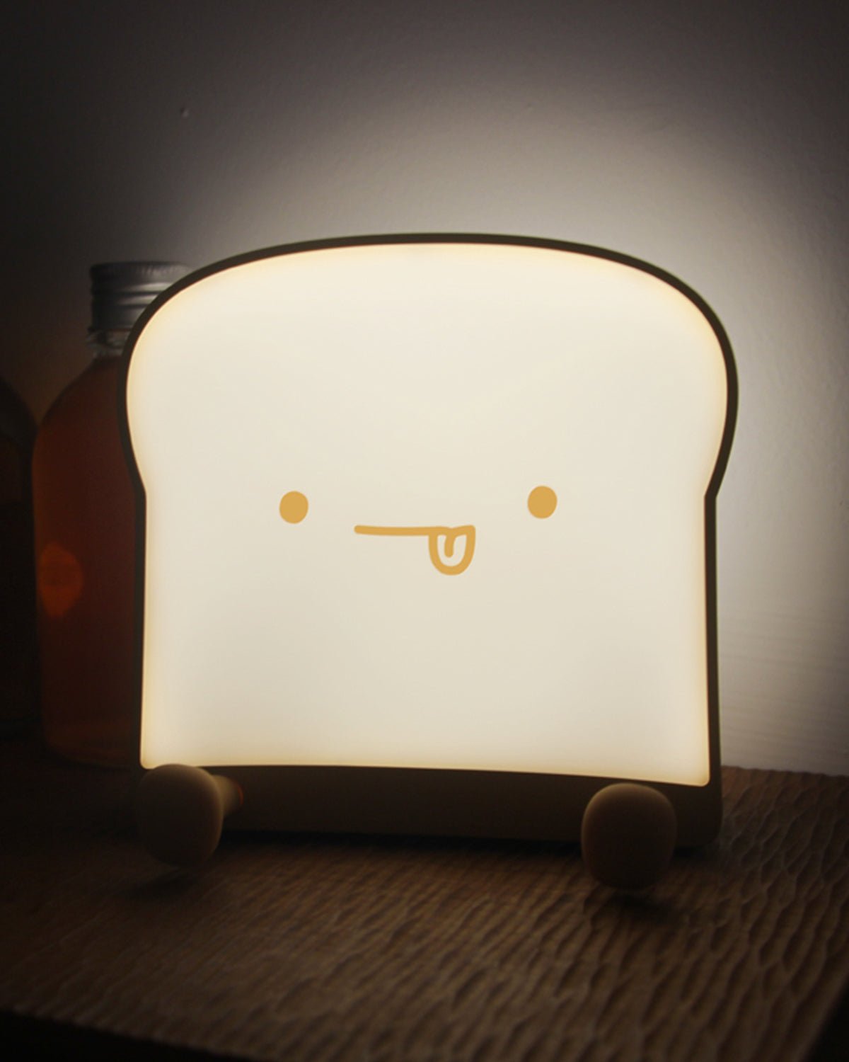 Toast Cute Night Lamp & Phone Stand Holder