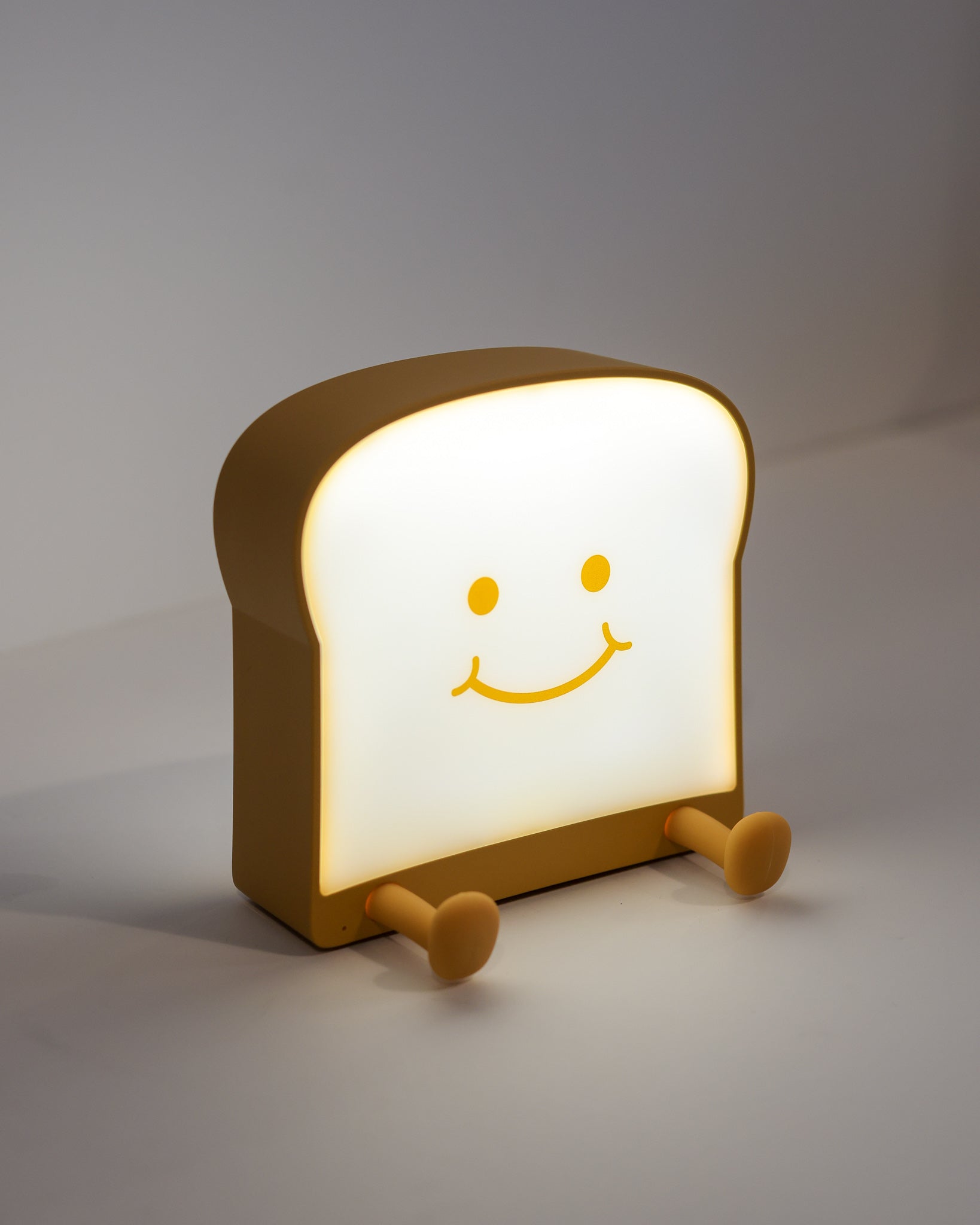 Toast Cute Night Lamp & Phone Stand Holder