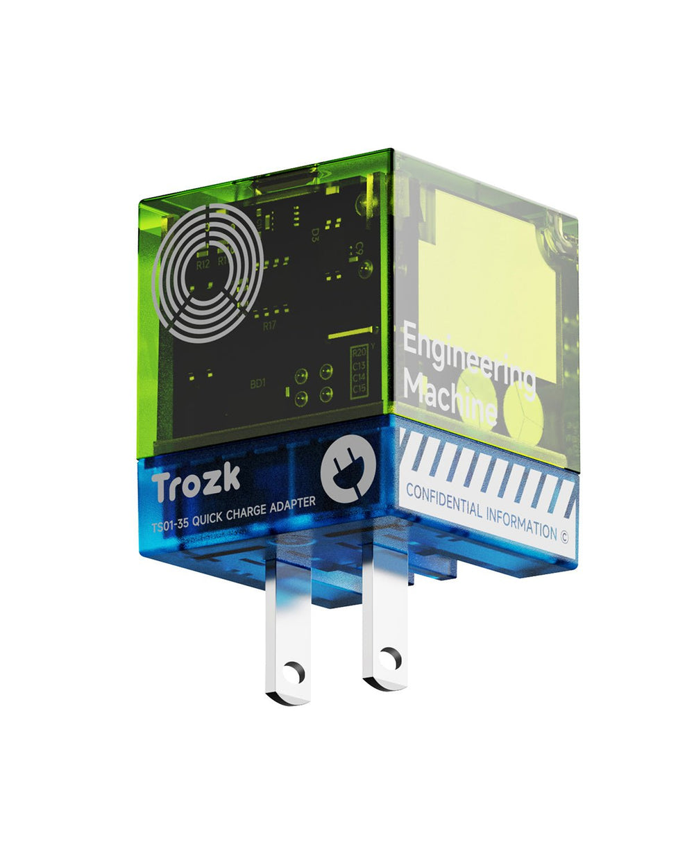 Type C Transparent Charging Adapter | NOVI BOX